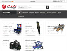 Tablet Screenshot of detectordemetalesbolivia.com